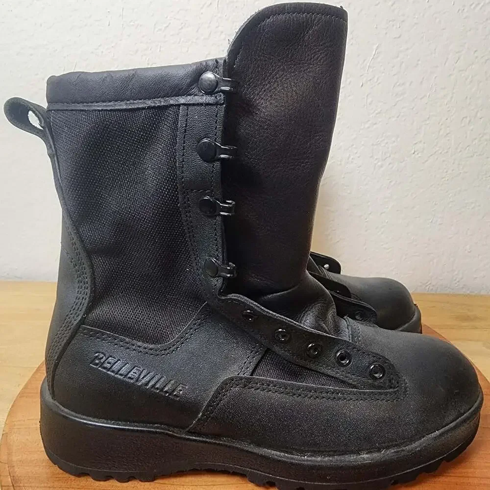 Belleville 770V Boots Mens Size 5.5 Black Gore-Tex Insulated Combat Vibram